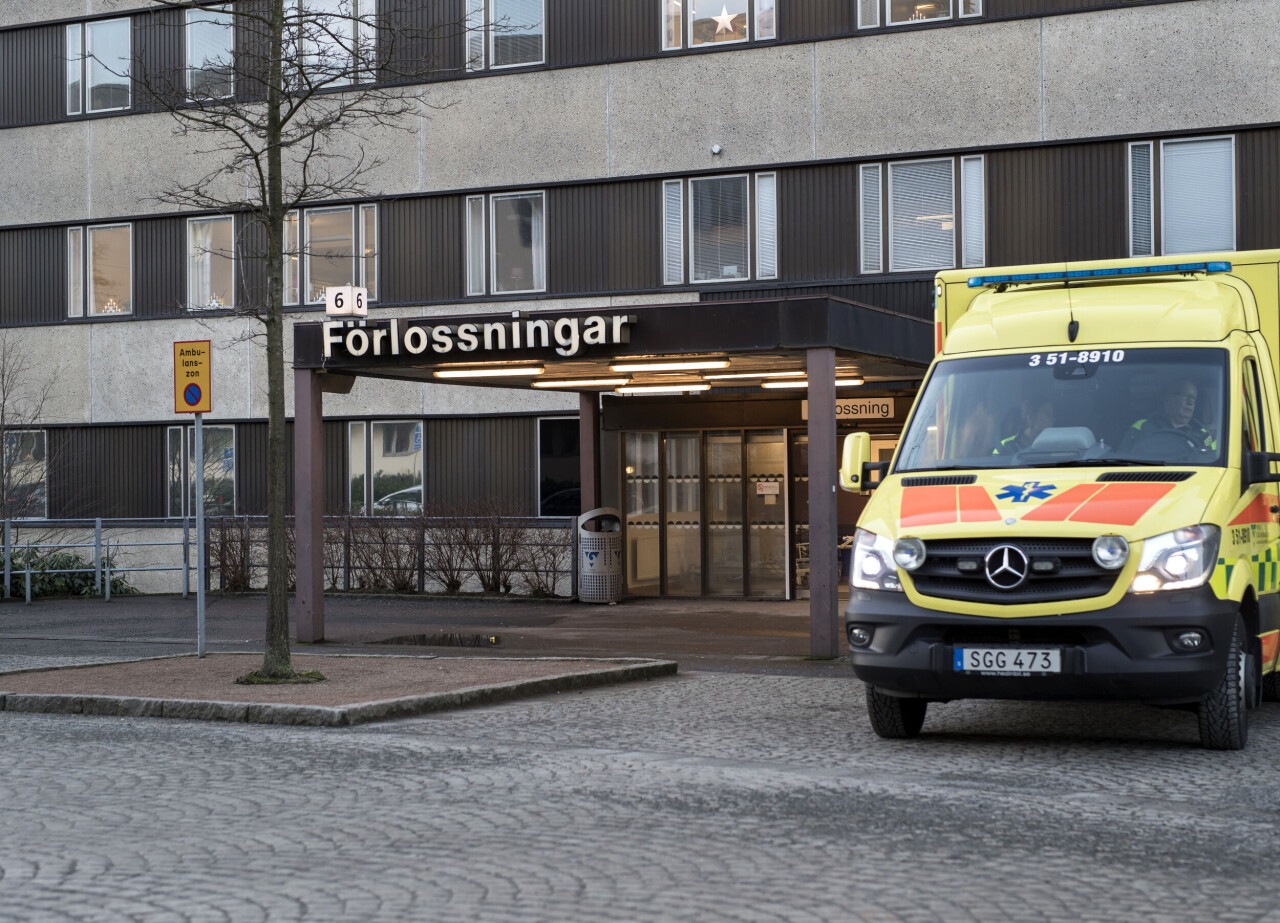 Förlossningen vid Östra sjukhuset, en del av Sahlgrenska universitetssjukhuset i Göteborg.