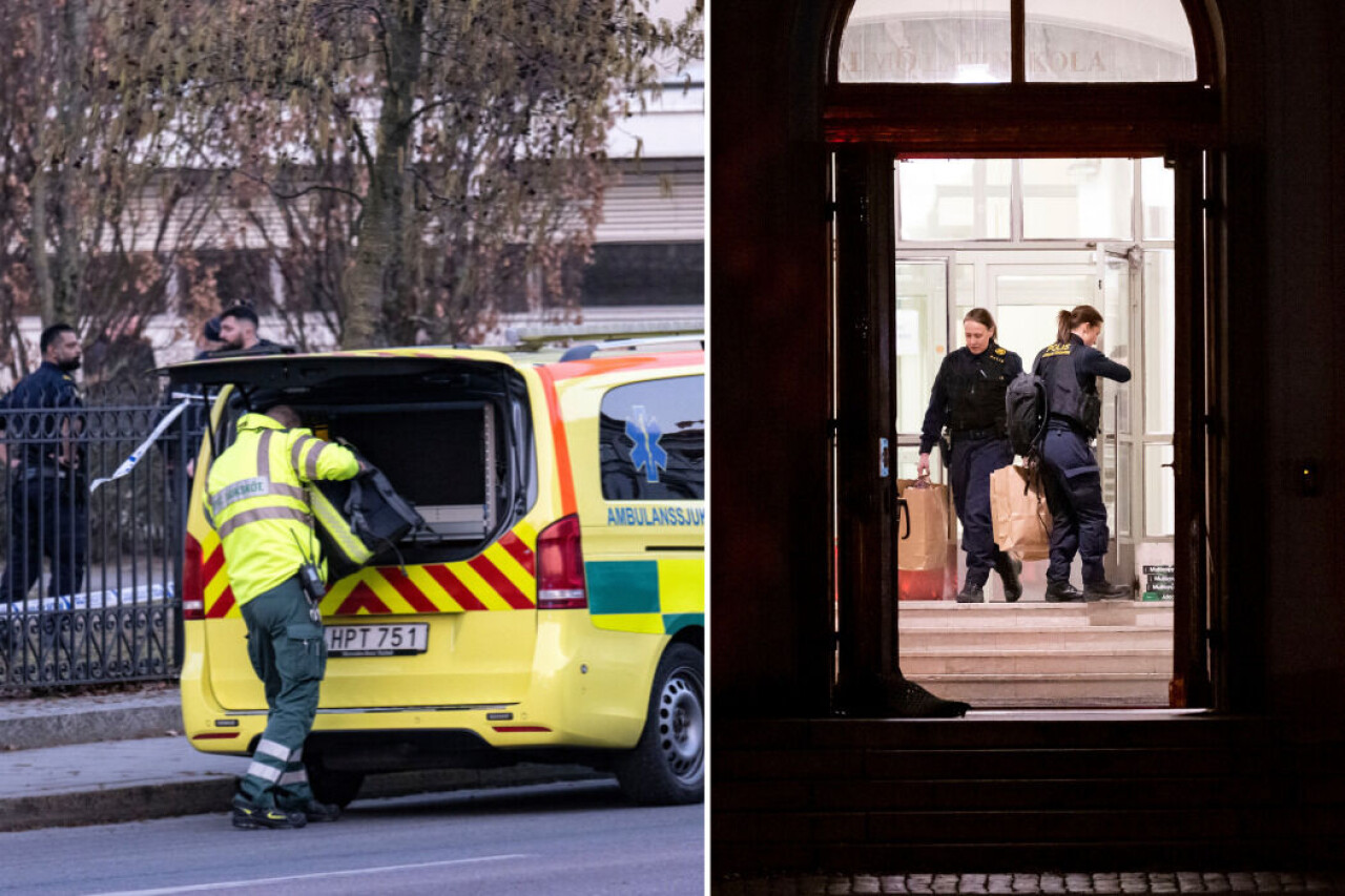 Den 18-åring som misstänks för dubbelmorden på gymnasieskolan Malmö Latin berättar nu enligt uppgifter att han tvekade innan han begick dådet.