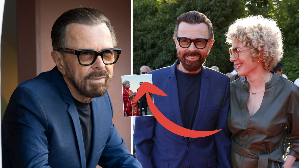 Björn Ulvaeus och Christina Sas har gift sig 