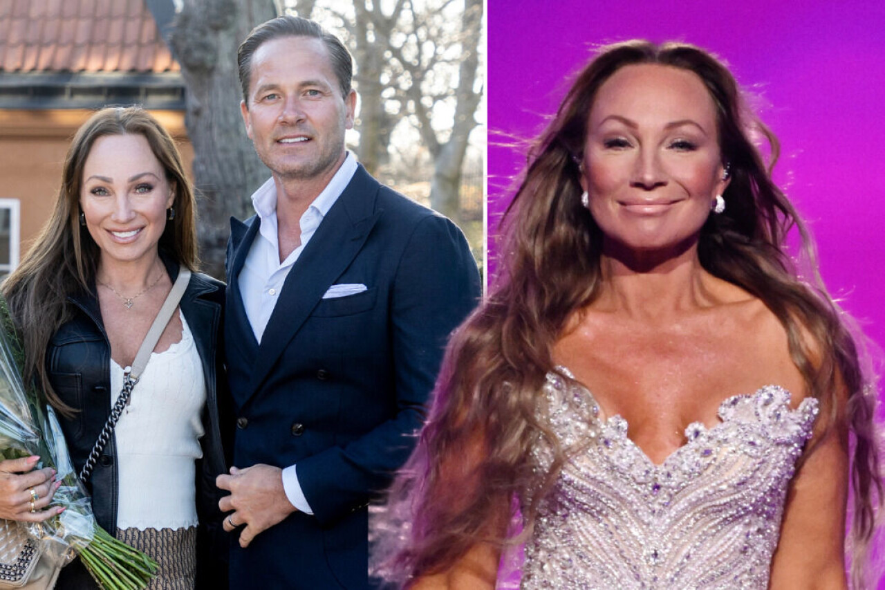 Charlotte Perrelli och Anders Jensen har två gemensamma barn