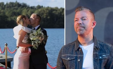 Bild till artikeln Casper Janebrink och Therese åker på smekmånad utan sonen