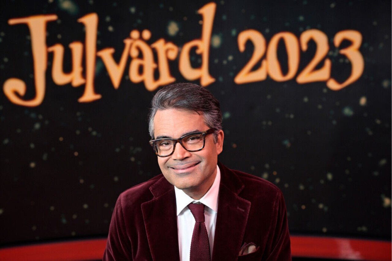 Årets julvärd i SVT 2023: David Batra.