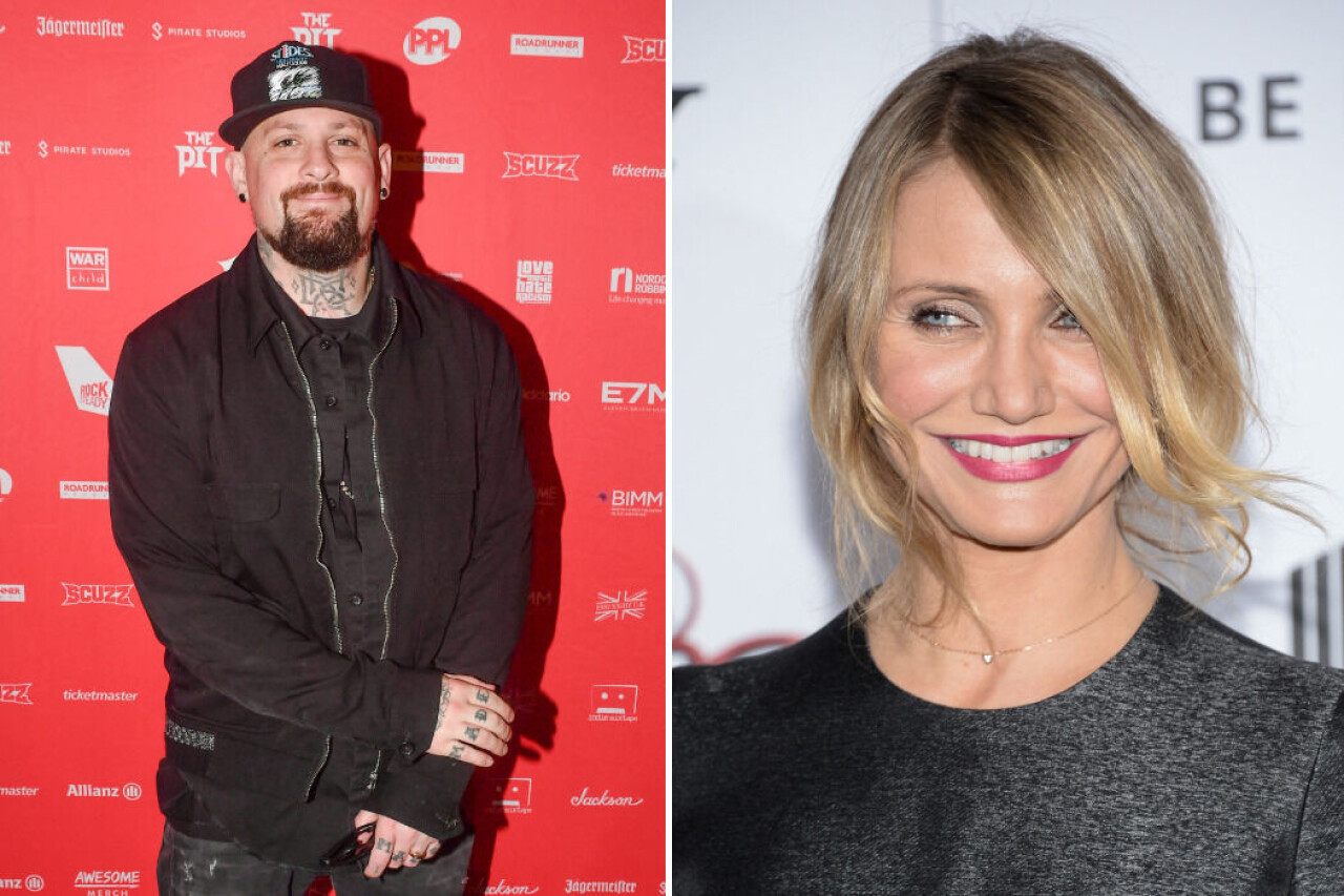 Benji Madden och Cameron Diaz.