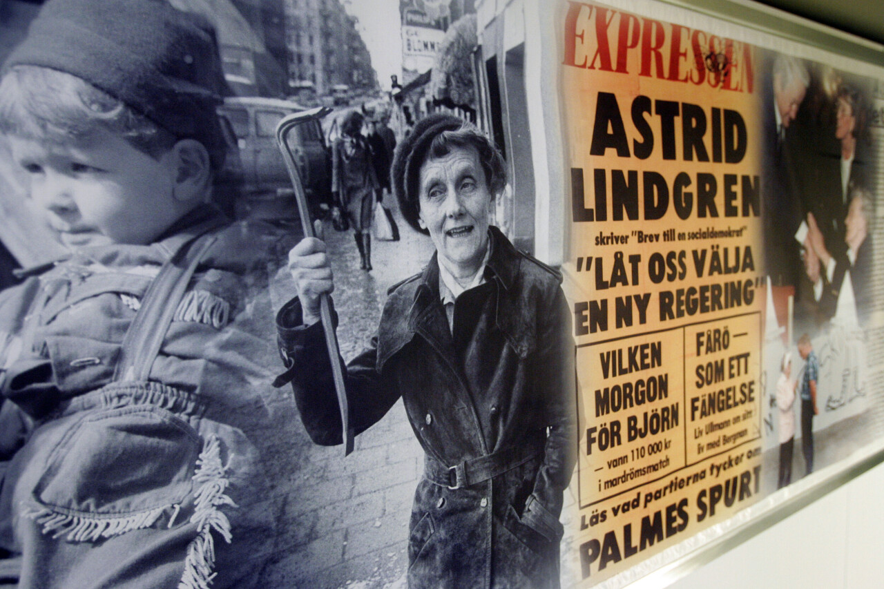 Astrid Lindgren pekas ut som nazist i rysk propaganda.